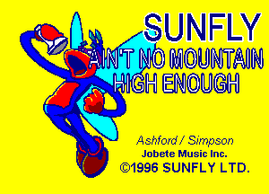 Asbford Szmpson
Jobete Music Inc.

-EEIWEHEL