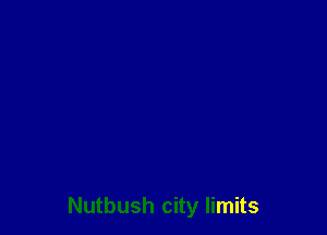 Nutbush city limits