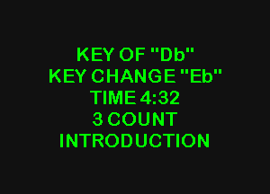 KEYOFDU'
KEYCHANGEEU'

NME432
SCOUNT
INTRODUCHON