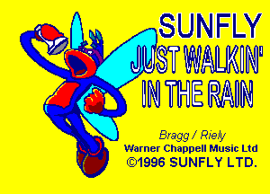 Warner Chappell Music Ltd

(01996 SUNFLY MEL