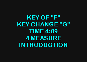 KEYOFP'
KEYCHANGEG

WME439
4MEASURE
INTRODUCHON