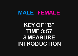 KEYOFH'

WME357
8MEASURE
INTRODUCHON