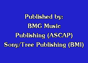 Published byz
BMG Music

Publishing (ASCAP)
Sonyfrree Publishing (BM!)
