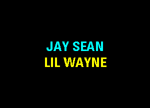 JAY SEAN

LIL WAYNE