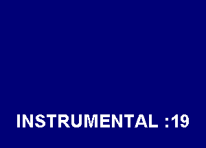 INSTRUMENTAL I19