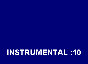 INSTRUMENTAL I10