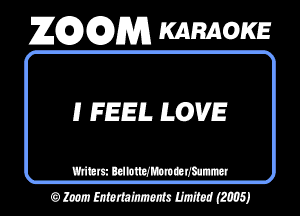 26296291353 KARAOKE

I! FEEL L(OJVE

mum uwmumm
0 loan mm W M)