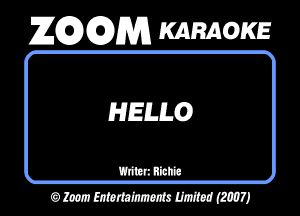 26296291353 KARAOKE

HELLO

mama
OMWWMJ