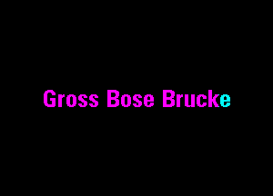 Gross Bose Brucke