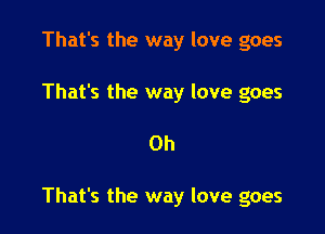 That's the way love goes

That's the way love goes

0h

That's the way love goes