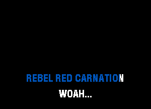 REBEL RED CARHATIOH
WOAH...
