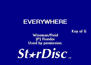 EVERYWHERE

Wisemaancid
(Pl Honda!
Used by pelmission.

StHDiscm