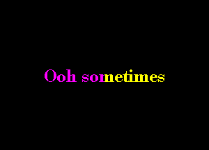 0011 sometimes