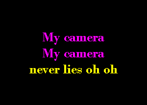My camera

My camera

never lies oh oh