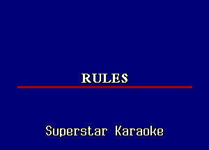 Superstar Karaoke