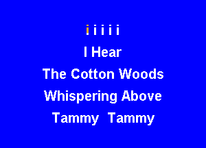 The Cotton Woods

Whisperi