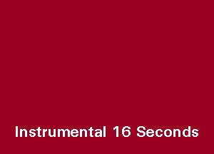 Instrumental 16 Seconds