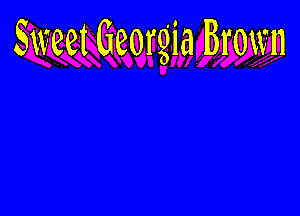 Sweet Georgia Brown