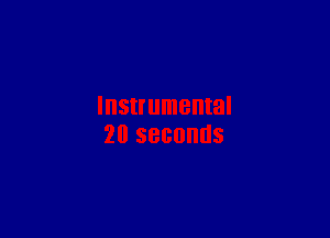 Instrumental

20 580011115