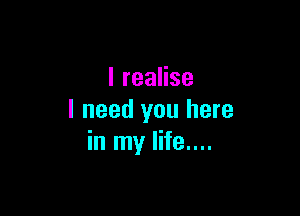 IreaHse

I need you here
in my life....