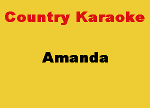 Colmmrgy Kamoke

Amanda