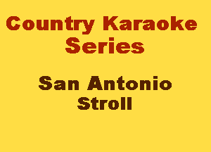 Cmannitn'y Kammwke
Series

San Antonio
smrollll