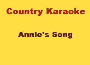 Cowmtlry Karaoke

Annme's 801mg