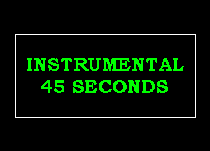 INSTRUMENTAL

4SSECONDS