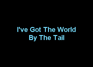 I've Got The World

By The Tail