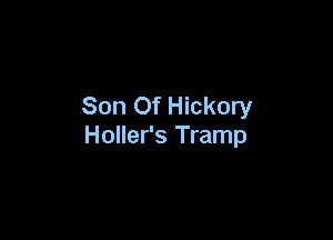 Son Of Hickory

Holler's Tramp