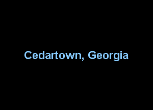 Cedartown, Georgia