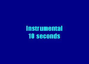 Instrumental

10 SBGOHUS