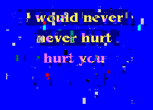 P wquid never'- a
l

meigm' hurt

' Igul..t3nc.l'-111