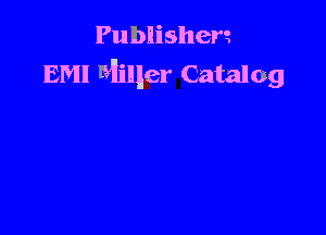 Publisherz
EM! Wager Catalog