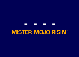 MISTER MOJO RISIN'