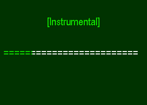 Ilnstrumentall