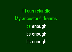 chanrehndb
My ancestors' dreams
Ifsenough
Ifsenough

lfs enough