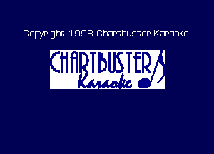 Copyright 1998 Chambusner arao e