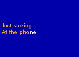 Just sfu ring

At the phone