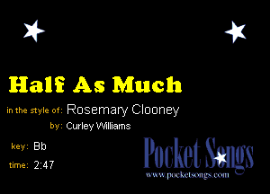 2?

Halli? As Munch

mm style or Rosemary Clooney
by Curlevarwms

5,133, PucketSangs

www.pcetmaxu