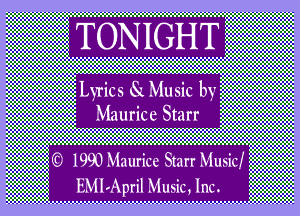 Lyrics (gm by
Maurice m

(5) 1.990 Maurice m Music
EMIo ' pril mull?)