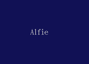 Alfie