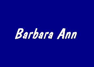 Barbara 4171?