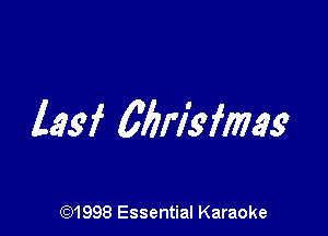 lsgf Cbrigfmg

691998 Essential Karaoke