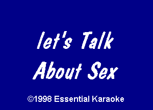 lei? 73M

45m 3e)!

CQ1998 Essential Karaoke