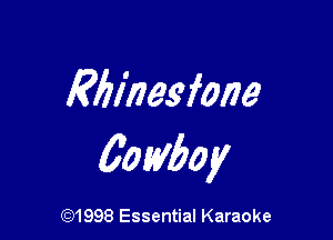 Ebinesfone

6om50y

691998 Essential Karaoke