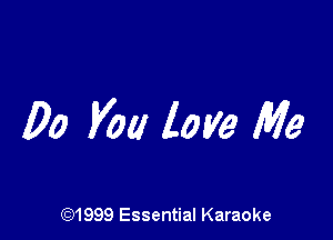 .90 Vol! love We

CQ1999 Essential Karaoke