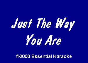 Jasf 7179 My

Vol! 141m

(972000 Essential Karaoke