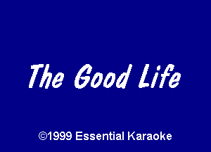 76a 600d life

CQ1999 Essential Karaoke