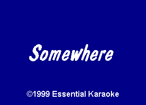 gomewbere

CQ1999 Essential Karaoke